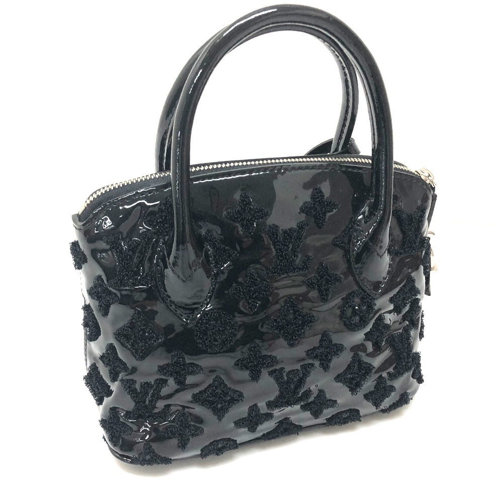 Louis Vuitton Vernis Alma BB Shoulder Bag Noir Black